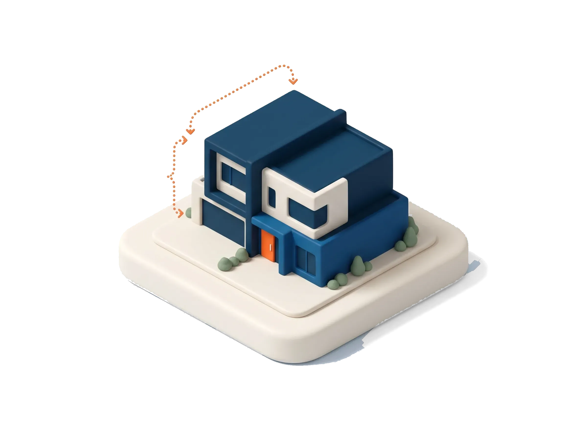 The margin gap between build cost and finished value on a small residential development